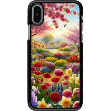 iPhone X / Xs Case Hülle - Frühling 25 Strauß Frühling