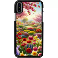 iPhone X / Xs Case Hülle - Frühling 25 Strauß Frühling