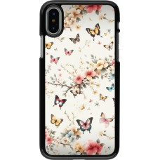 Coque iPhone X / Xs - Spring 25 Papillons Légers