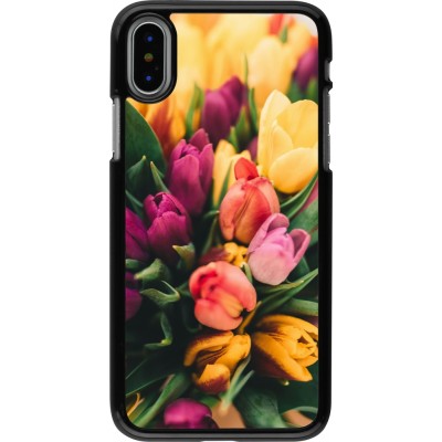 iPhone X / Xs Case Hülle - Bouquet of tulips Spring 2026