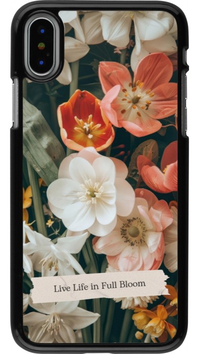 iPhone X / Xs Case Hülle - Full Bloom Spring 2026