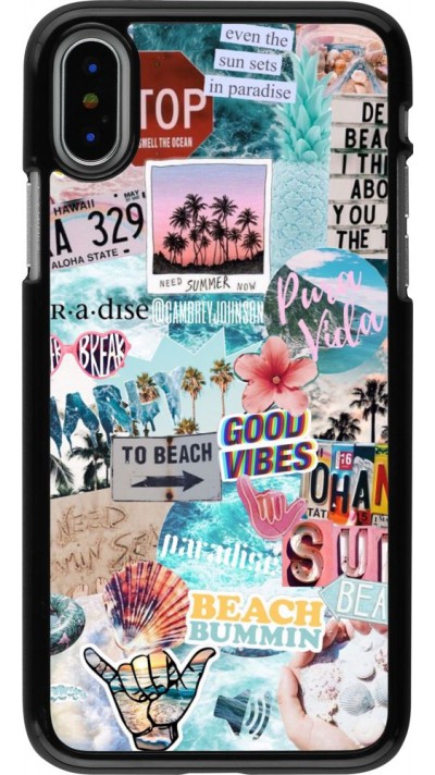 Coque iPhone X / Xs - Summer 20 collage