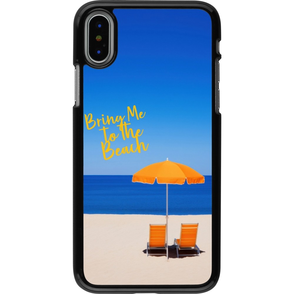 iPhone X / Xs Case Hülle - Summer 2025 Bring me to the beach
