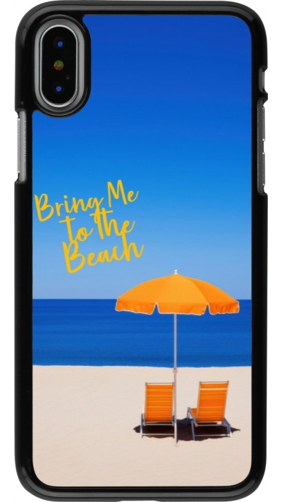 Coque iPhone X / Xs - Summer 2025 Bring me to the beach