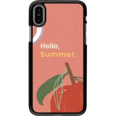 Coque iPhone X / Xs - Summer 2025 Hello summer
