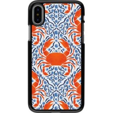 iPhone X / Xs Case Hülle - Crabs and pearls Summer 2026