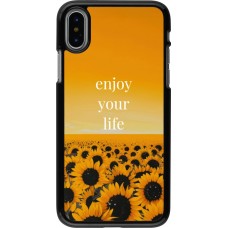 Coque iPhone X / Xs - Summer 2026 Enjoy your life