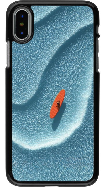iPhone X / Xs Case Hülle - Orange surf Summer 2026