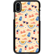 iPhone X / Xs Case Hülle - Pattern Summer 2026