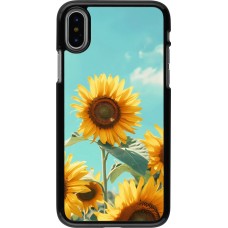 iPhone X / Xs Case Hülle - Sunflowers Summer 2026
