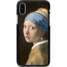 iPhone X / Xs Case Hülle - Kunstbild - Das Mädchen mit dem Perlenohrring - Jan Vermeer