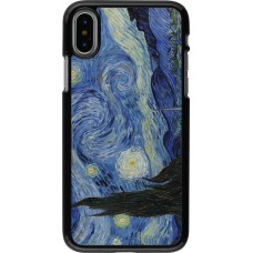 Coque iPhone X / Xs - Tableau art - La Nuit étoilée - Van Gogh