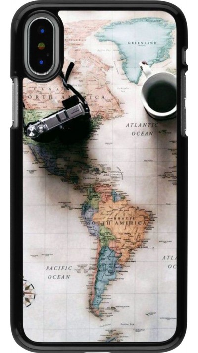 Coque iPhone X / Xs - Travel 01