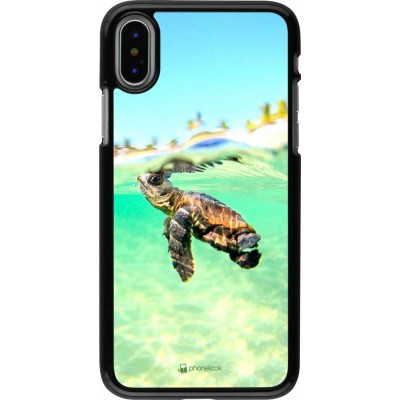 Hülle iPhone X / Xs - Turtle Underwater