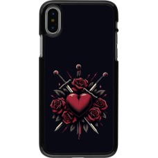 Coque iPhone X / Xs - Valentine 2024 gothic love