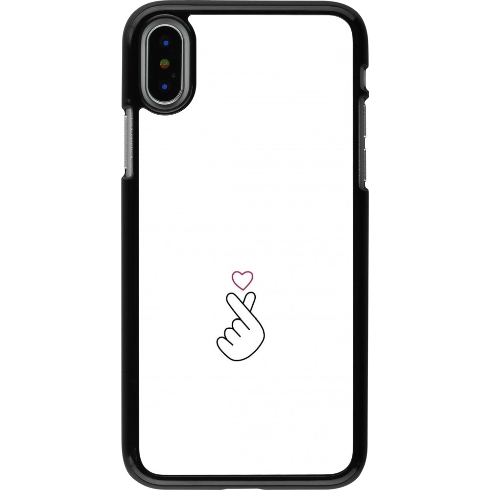 iPhone X / Xs Case Hülle - Valentine 2024 heart by Millennials