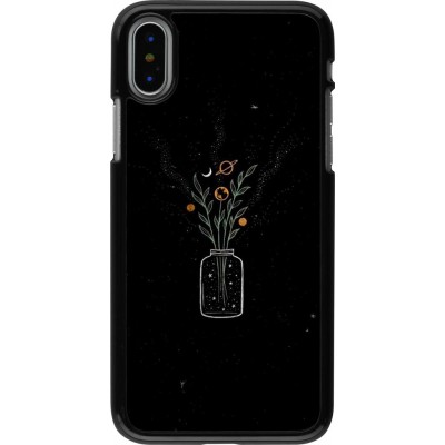 Coque iPhone X / Xs - Vase black
