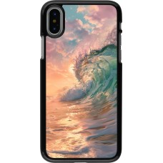 iPhone X / Xs Case Hülle - Wave Sunset