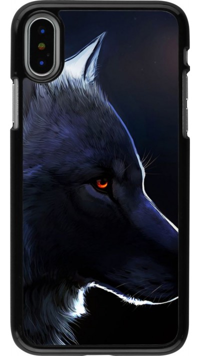 Coque iPhone X / Xs - Wolf Shape