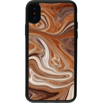 iPhone X / Xs Case Hülle - Silikon schwarz Autumn 2024 marbe