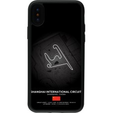 iPhone X / Xs Case Hülle - Silikon schwarz F1 Track 2025 China