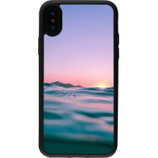 Coque iPhone X / Xs - Silicone rigide noir Summer 2021 12