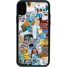 Coque iPhone X / Xs - Silicone rigide noir Summer 2021 15