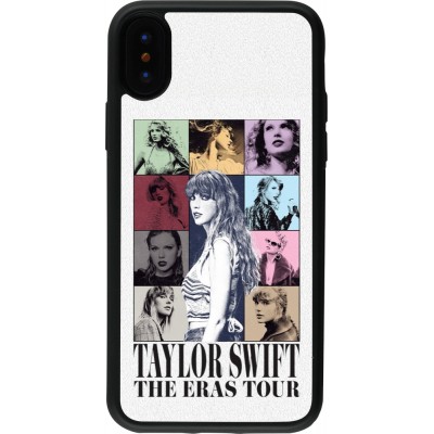 iPhone X / Xs Case Hülle - Silikon schwarz Taylor Swift The Eras Tour
