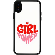 iPhone X / Xs Case Hülle - Silikon schwarz Womens day 2026 6