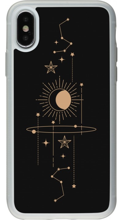 iPhone X / Xs Case Hülle - Silikon transparent Spring 23 astro