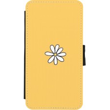 iPhone X / Xs Case Hülle - Wallet schwarz Easter 2023 daisy
