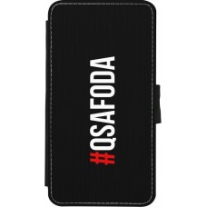 Coque iPhone X / Xs - Wallet noir Qsafoda 1