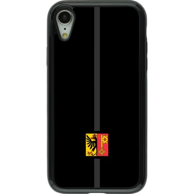 iPhone XR Case Hülle - Hybrid Armor schwarz Kanton GE schwarz
