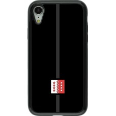 iPhone XR Case Hülle - Hybrid Armor schwarz Kanton VS schwarz