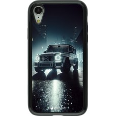 iPhone XR Case Hülle - Hybrid Armor schwarz Mercedes G AMG Nacht
