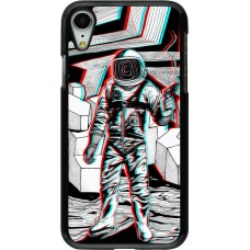 Hülle iPhone XR - Anaglyph Astronaut