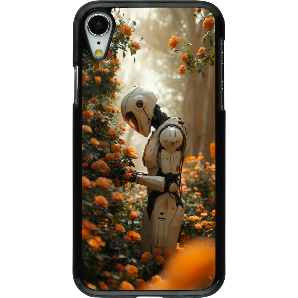 Coque iPhone XR - Astronaut flowers 2025