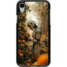 Coque iPhone XR - Astronaut flowers 2025
