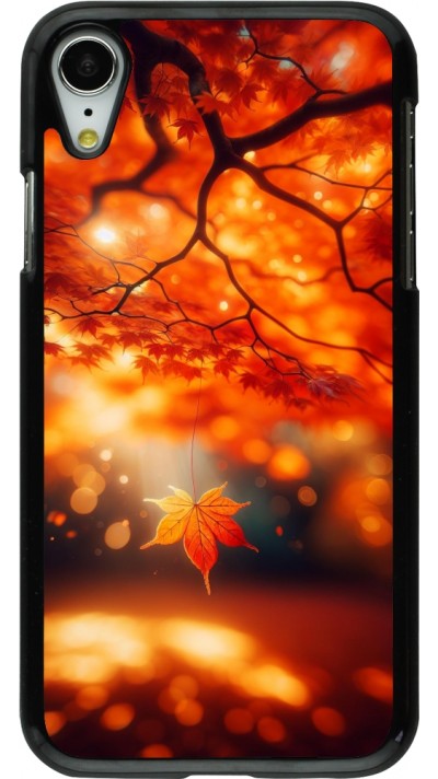 iPhone XR Case Hülle - Herbst Magisch Orange