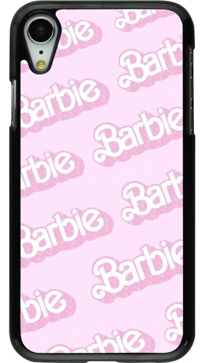 iPhone XR Case Hülle - Barbie light pink pattern