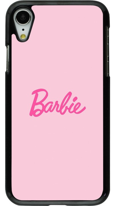 iPhone XR Case Hülle - Barbie Text