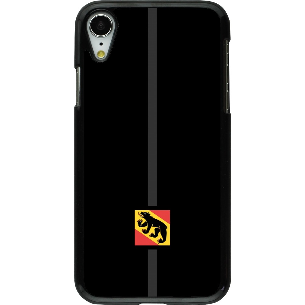 iPhone XR Case Hülle - Kanton BE schwarz