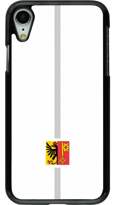 iPhone XR Case Hülle - Kanton GE weiss