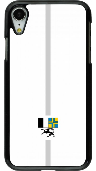 iPhone XR Case Hülle - Kanton GR weiss