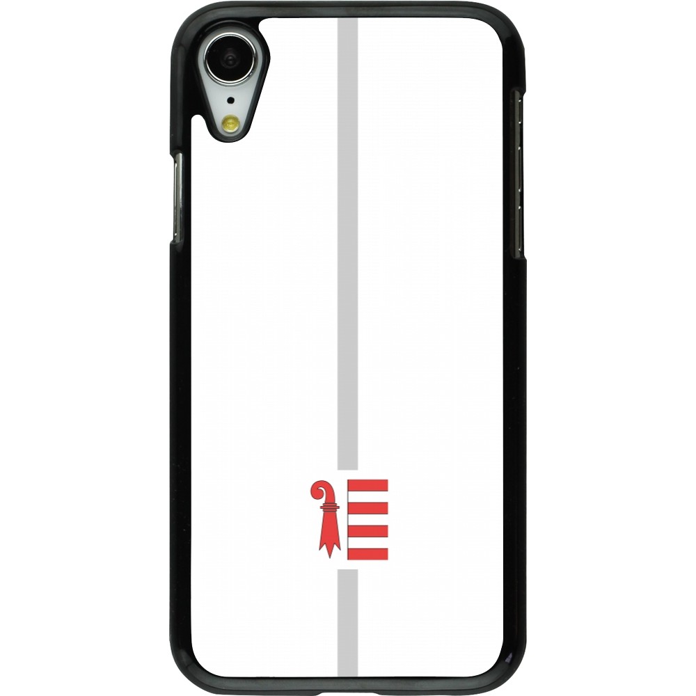 iPhone XR Case Hülle - Kanton JU weiss