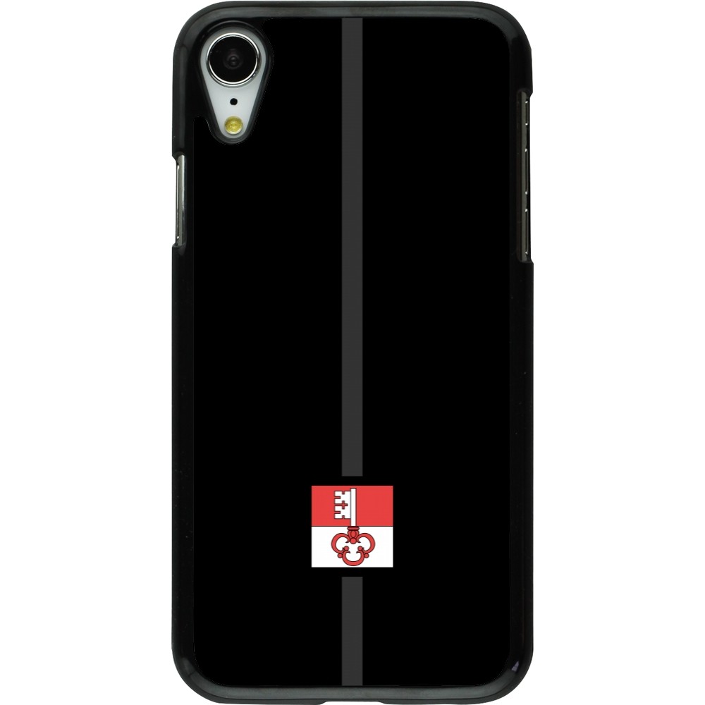 iPhone XR Case Hülle - Kanton OW schwarz