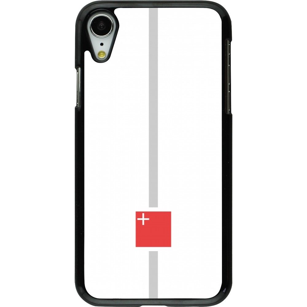 iPhone XR Case Hülle - Kanton SZ weiss