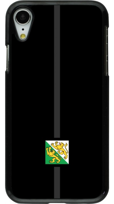 iPhone XR Case Hülle - Kanton TG schwarz