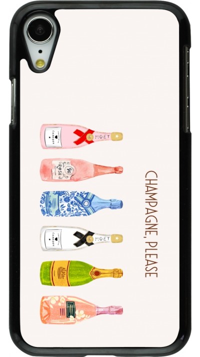 iPhone XR Case Hülle - Champagne Please