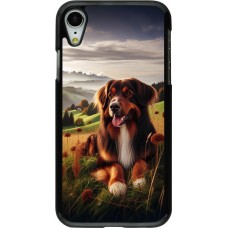 iPhone XR Case Hülle - Hund Land Schweiz